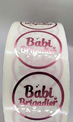 Etiqueta bopp transparente Etiqueta bopp transparente