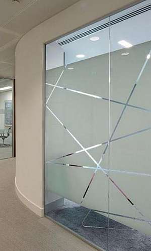 Vidro jateado Vidro jateado